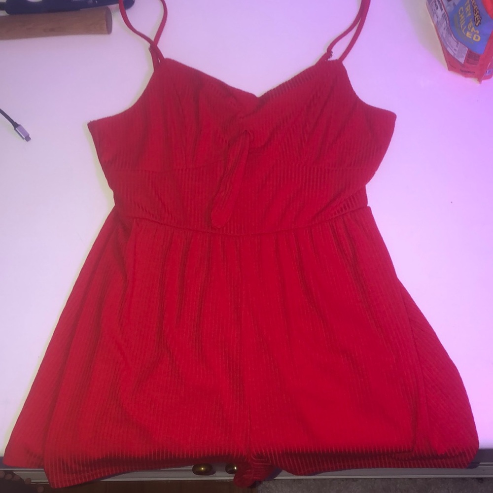 Red romper - Picture 4 of 5